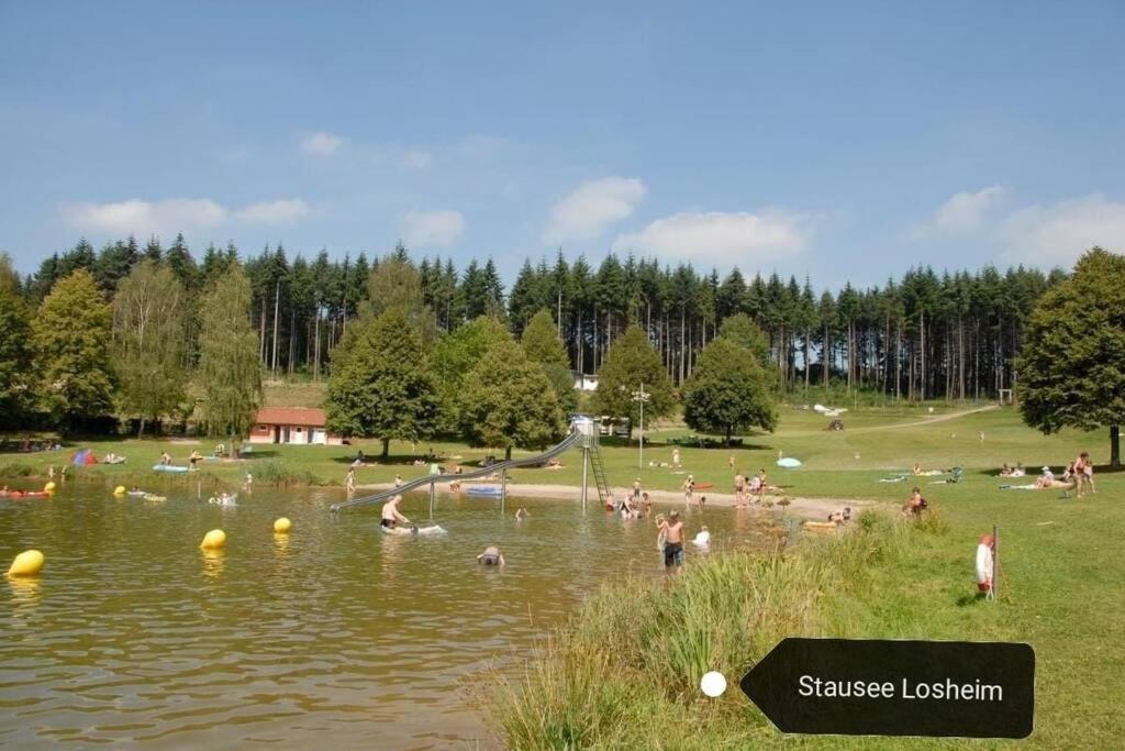 Ferienwohnung Susanne, Losheim Am See Wahlen Dış mekan fotoğraf