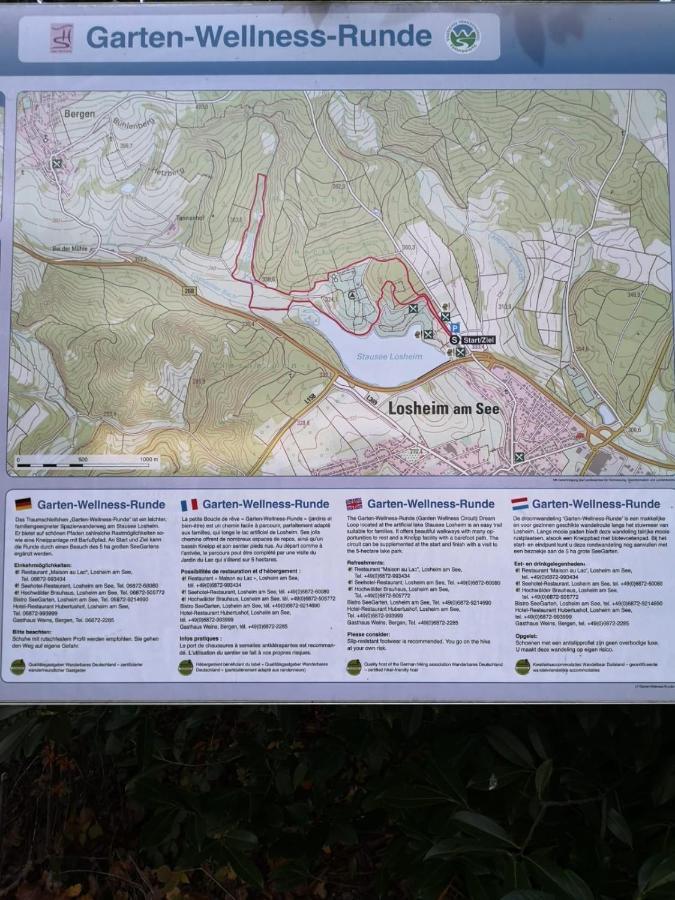 Ferienwohnung Susanne, Losheim Am See Wahlen Dış mekan fotoğraf